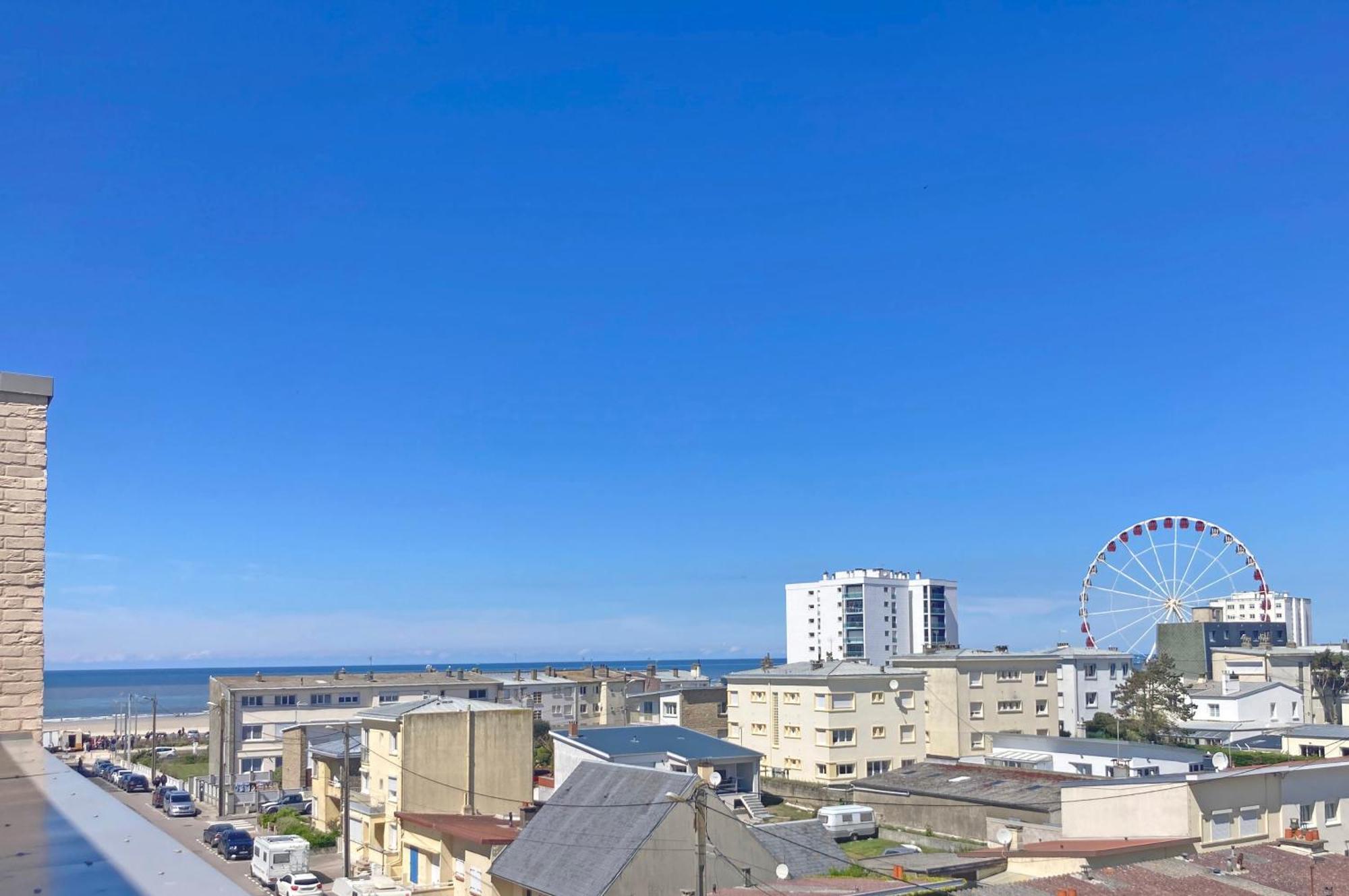 Rooftop Terrasse Vue Phare Et Mer Berck Exterior photo