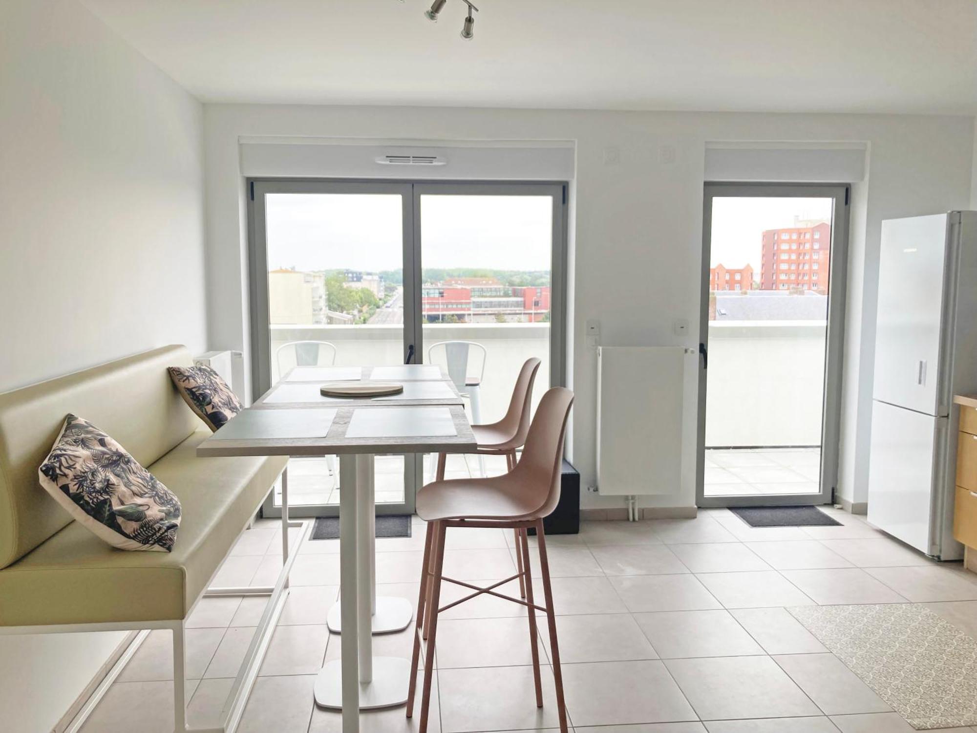 Rooftop Terrasse Vue Phare Et Mer Berck Exterior photo
